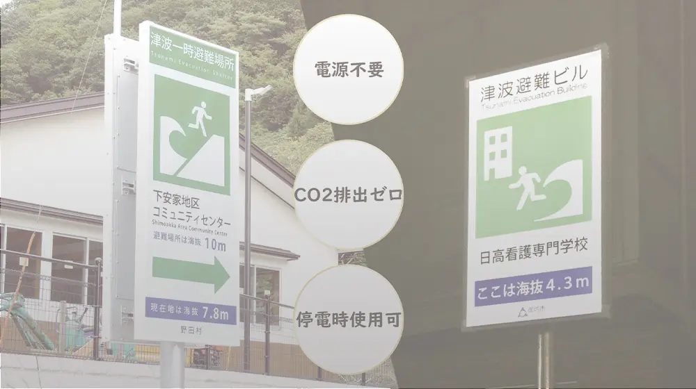 避難標識ページ