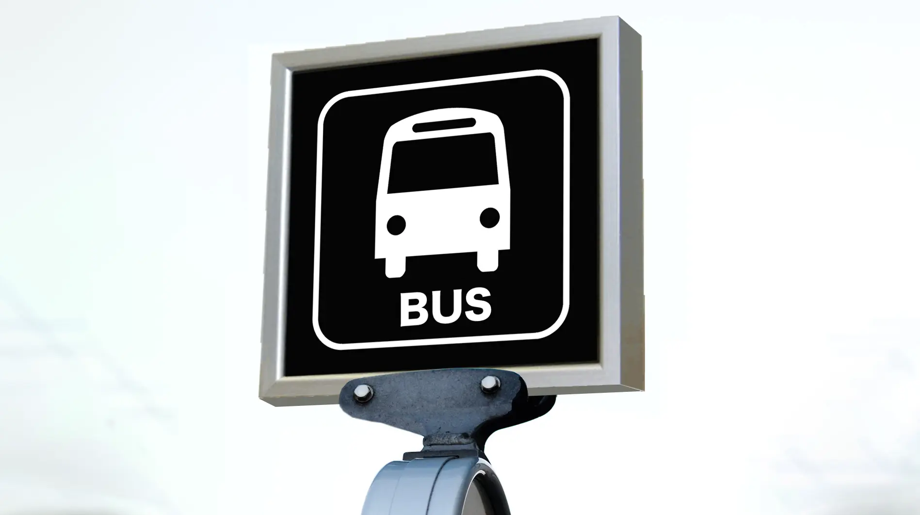 バス停への取付け