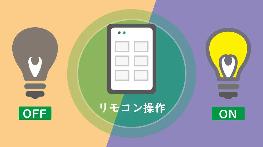 リモコン(手動管理)